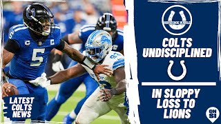 Indianapolis Colts: Supporting Cast Fails Richardson in Lions Defeat | Horseshoe Huddle Podcast