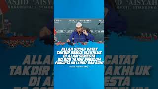 Allah Sudah Catat Takdir Manusia 50.000 Tahub Sebelum Dunia Di Ciptakan - Ustadz Firanda Andirja