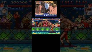 仮面がチュンを襲う😡　ハイパーストリートファイターII　春麗　スト2X　Super Street Fighter II X　Chun-Li