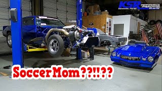 Why is our racecar named SoccerMom????