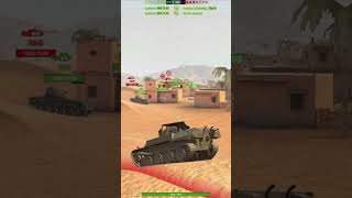 Идеально в щёлочку  #shorts #wot #wotblitz #tanksblitz #танки