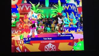 Mario and Sonic at the Rio 2016 Olympic Games- Rouge's Victory Animation