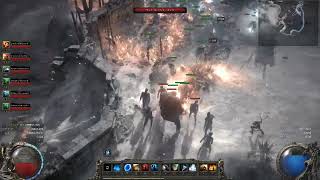 PoE 2 - LV97 Infernalist Frost Mage Skill LV40 MF 250% IIR ES 9500 Farming Build