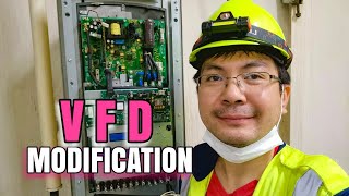 VFD MODIFICATION, HOW TO BYPASS AND READ WIRING DIAGRAM |MARINE ELECTRICIAN