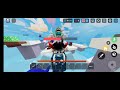 Playing roblox duels with my friend glichman