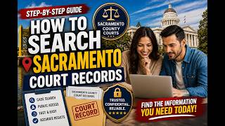 How to search Sacramento court records