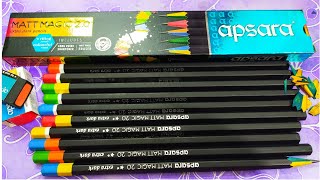 Apsara Matt Magic 2.0 extra dark Pencil | Unboxing Apsara Matt Magic Pencil