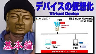 【USB over Network】  USB仮想化・リダイレクション | 仮想化ソリューション IoT時代でのシンクライアント環境