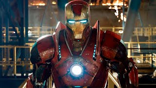 Iron Man vs Killian Final Battle - Mark 16, Mark 40 Suit Up - Iron Man 3 (2013) Movie CLIP HD
