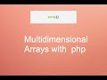 Multidimensional Arrays IN PHP how to handle with loops