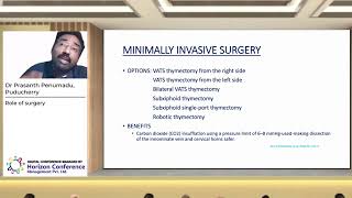 Dr Prasanth Penumadu | Thymoma & Thymic Carcinoma Role of Surgery