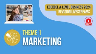 Theme 1 Marketing | Live Revision for Edexcel A-Level Business Exams 2024