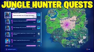 Fortnite Jungle Hunter Quests.Predator challenges