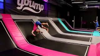 FLIPS AT YOUMP TRAMPOLINE PARK