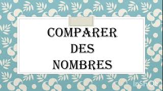 Comparer les nombres facilement