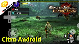 Monster Hunter Generations (Disable 3D Feature) Citra 3DS Emulator on Android