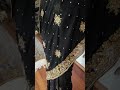 🎊heavy formal chiffon black saree🎊