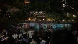 目黒川のデジタルアート花火大会レポート