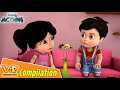 Vir The Robot Boy | Non Stop Action | Cartoon For Kids | Compilation 45
