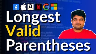 Longest Valid Parentheses: 32 - google interview question
