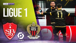 Stade Brest vs OGC Nice | LIGUE 1 HIGHLIGHTS | 01/09/2022 | beIN SPORTS USA