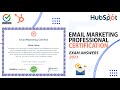 Email Marketing Professional Certification | HubSpot Academy Exam 2023 | beCertified