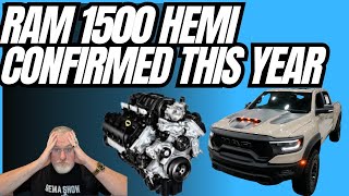 Ram 1500 Confirmed To Get Hemi Back This Year?