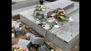 La tombe de Jean-Marie Le Pen dégradée y'avait-il une camera thermique