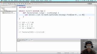 Project Euler using Scala: Problem 3