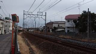 東急8500系 8634F\u0026東武100系 離合 一ノ割～春日部にて