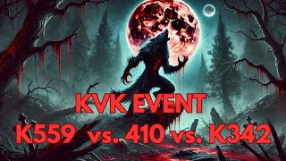 KVK Event K559 vs K410 vs K342 Guns Of Glory GOG