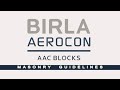 aerocon blocks work aerocon smartfix work birla aerocon aac block work 9677401738