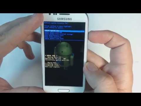 Samsung Galaxy S3 mini I8190 hard reset Samsung Galaxy S3 mini I8190 hard reset