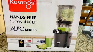 Unboxing Kuvings Hands Free Auto juicer