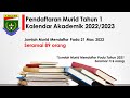 PENDAFTARAN TAHUN 1 KALENDAR AKADEMIK 2022/2023