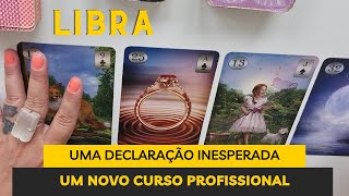 LIBRA ♎️ UMA DECLARAÇÃO INESPERADA! UM NOVO RUMO NA SUA CARREIRA PROFISSIONAL