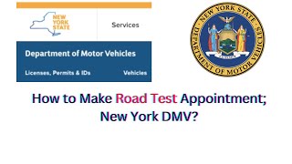 How to Make Road Test Appointment, NY DMV..! [Updated]