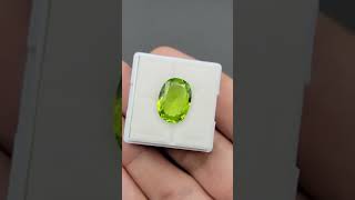 natural peridot weight 6.37crt { origin pakistan } #peridot #gemstones