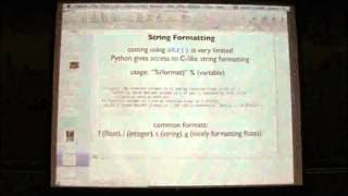 Python Bootcamp, Day 2, Video 2: Advanced Strings and File IO