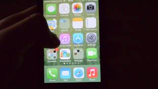 iOS7 beta 4 on iphone 4 (Subtitled)