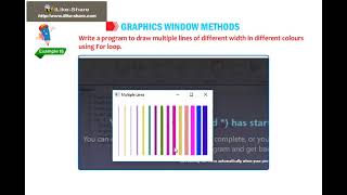 CLASS 07 chapter6 C Looping & Graphics in Small Basic