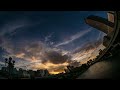 timelapse sunset of nakanoshima osaka