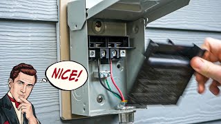 NICE and BASIC AC Disconnect Box from Halex