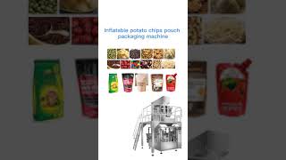 Inflatable Potato Chips Pouch Packaging Machine