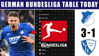 2023 German Bundesliga Table & Standings Update | Bundesliga Latest Results & Rankings