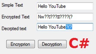 C# Tutorial 50: Decrypt Encrypted data again to simple text