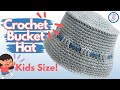 Bucket Hat - FOR KIDS!!