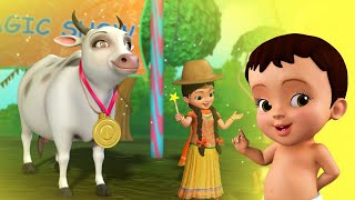 Farm Animal Sounds Song  | Bengali Rhymes for Children | Infobells