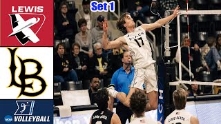 Long Beach State vs Lewis Set 1  Jan 18,2025 College Men's  Volleyball | Ncaa volleyball