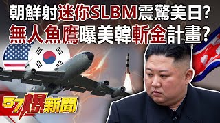 朝鮮射「迷你SLBM」震驚美日？ 「無人魚鷹」曝美韓「斬金」計畫？-康仁俊 徐俊相《57爆新聞》精選篇【軍事頭條】網路獨播版-1900-4